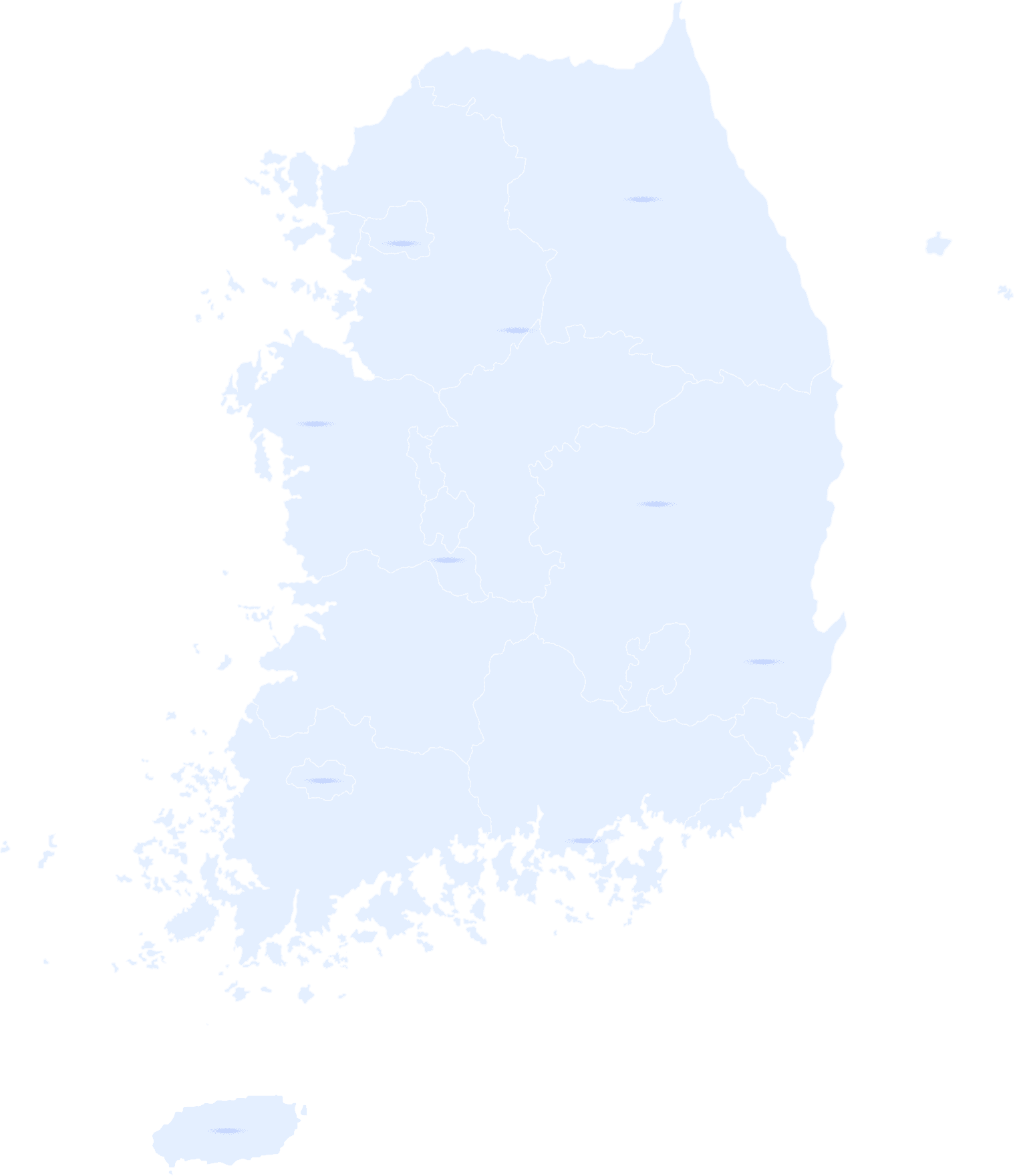 대한민국 지도